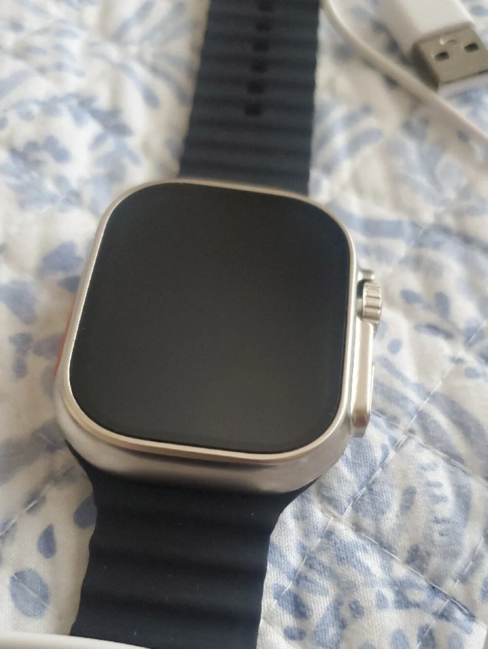 Apple Watch Ultra 2 Version 9.0 Titanium Ceramic Case Saphire Crystal Dive 40M